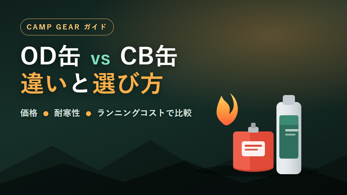 OD缶とCB缶の違いと選び方を比較したアイキャッチ画像